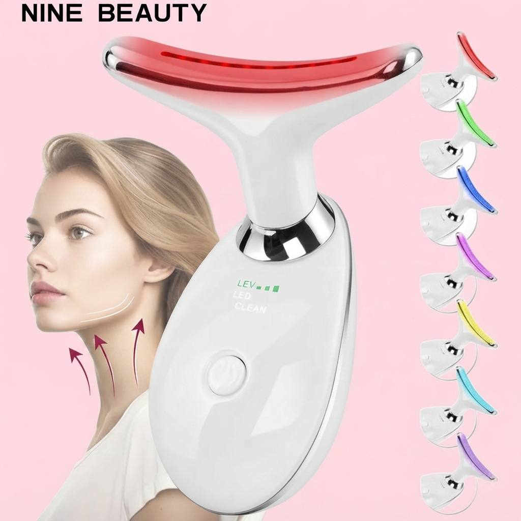 Physio Soma™ 7-in-1 LED Facial Sculptor & Lymphatic Drainage Device