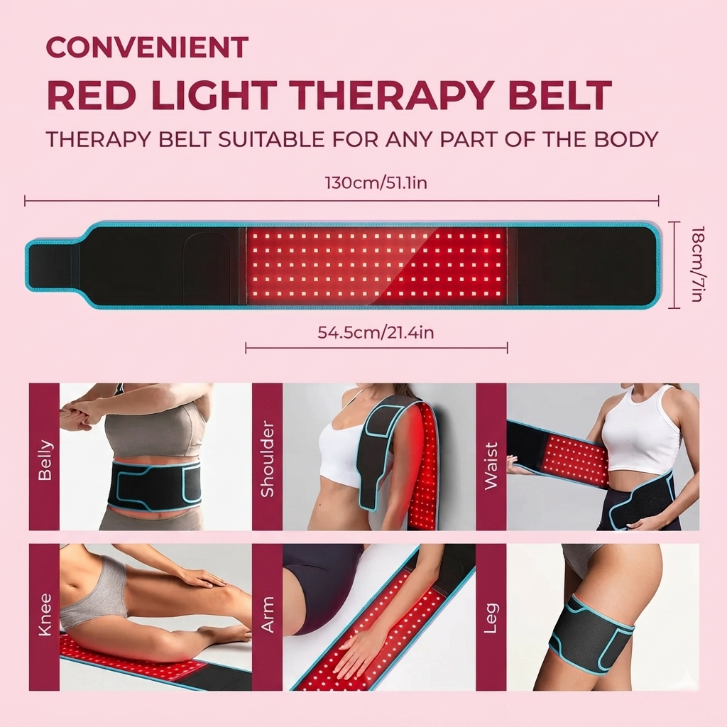 Physio Soma™ InfraWrap – Red & Infrared LED Belt