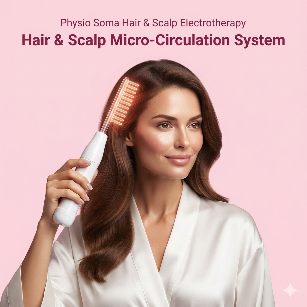 Physio Soma™ BeautyPro 2.0 High-Frequency Dermal Wand